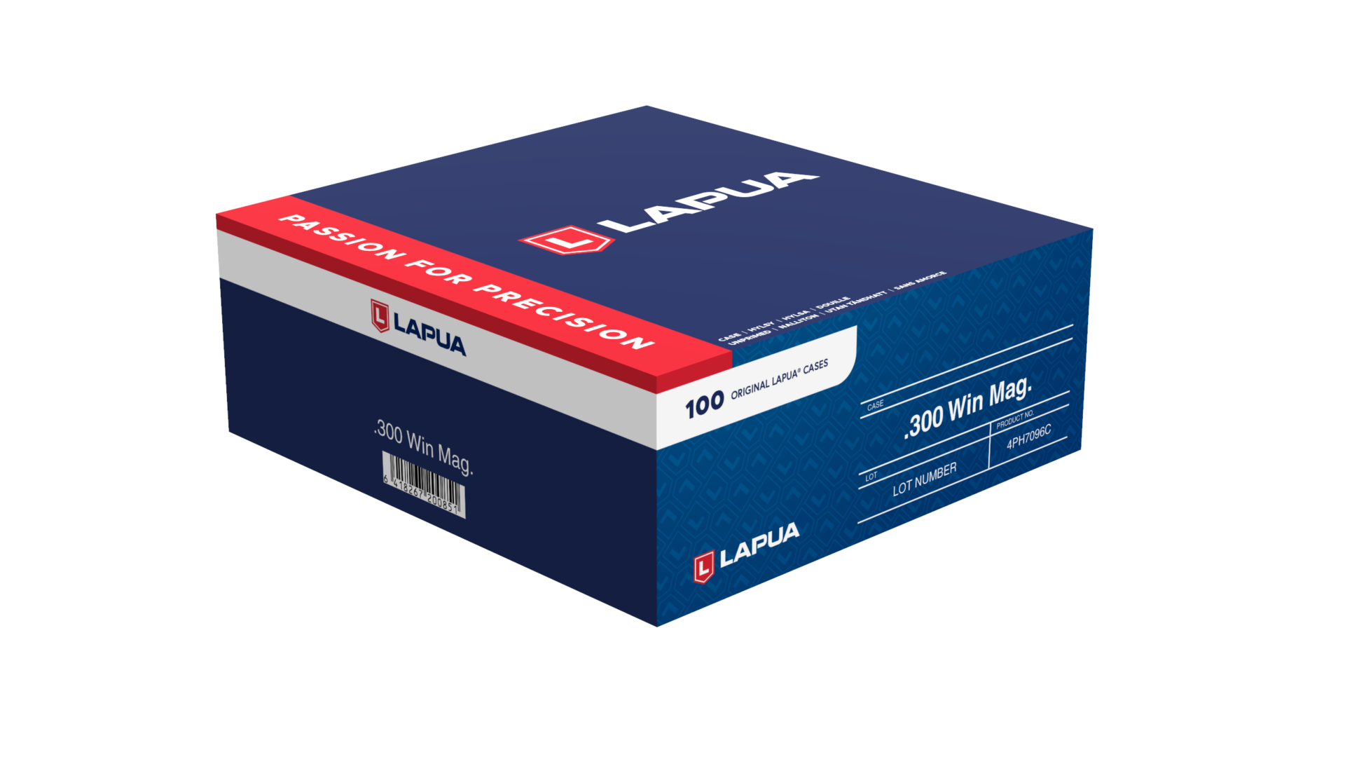 Lapua brass 300 Win Mag 100