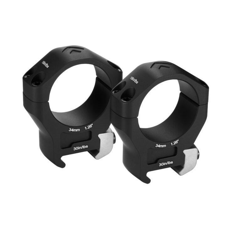 30mm Med (32mm) Arken Halo Ti Precision Matched Scope Rings