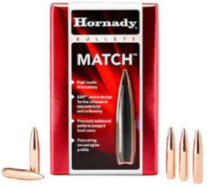 Hornady 308 168gr BTHP Match bullets