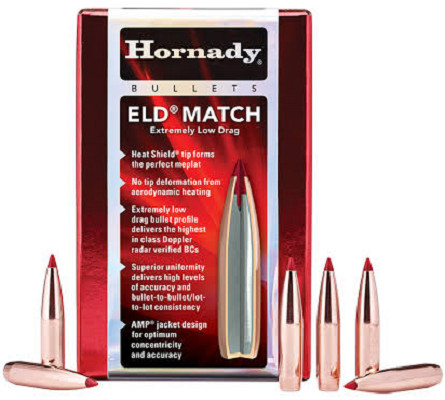 Hornady 6.5 140gr ELD-M Bullets