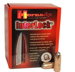 Hornady 6.5mm 160gr RN InterLock Bullets
