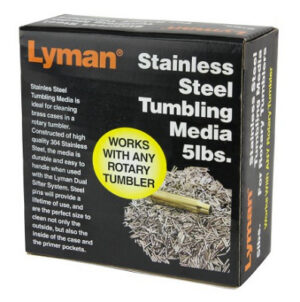 Lyman Stainless Steel Tumbling Media pins 5lbs - for Rotary Tumbler