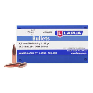 Lapua 6.5 139gr HPBT Scenar OTM Bullets