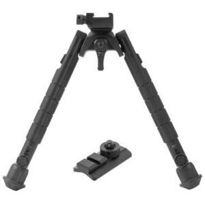 UTG Recon 360 Bi-Pod, 8.1"-11.9", with TL-BPad Picatinny adapter