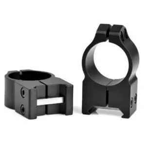 Warne 202M 1 inch high matte steel scope rings