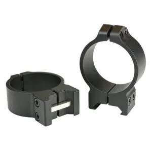 Warne 214M 30mm medium matte steel scope rings